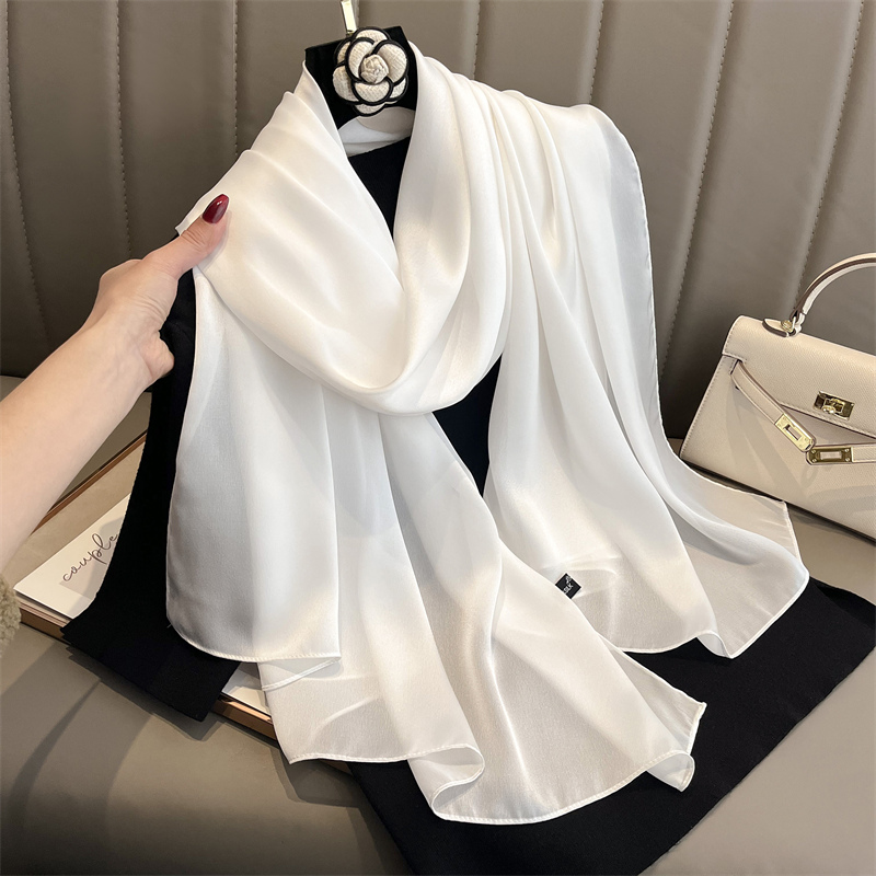 2024 럭셔리 브랜드 봄 대형 긴 파시미나 여성 스카 - Silk Neck Scarf 리뷰 및 가격