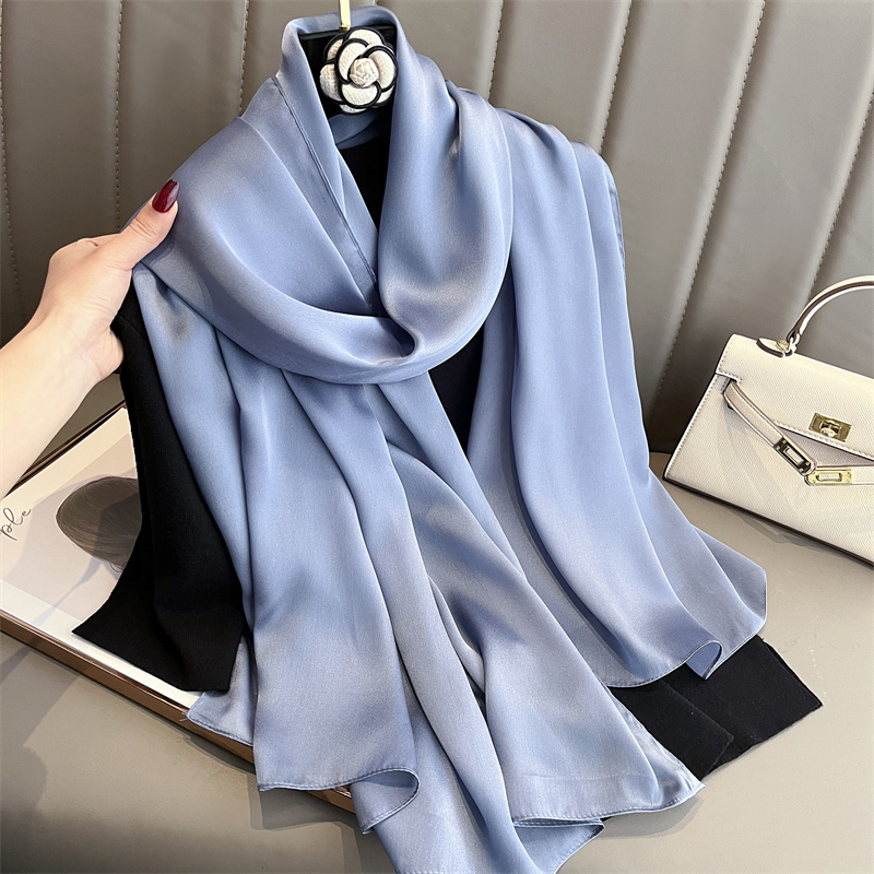 2024 럭셔리 브랜드 봄 대형 긴 파시미나 여성 스카 - Silk Neck Scarf 리뷰 및 가격