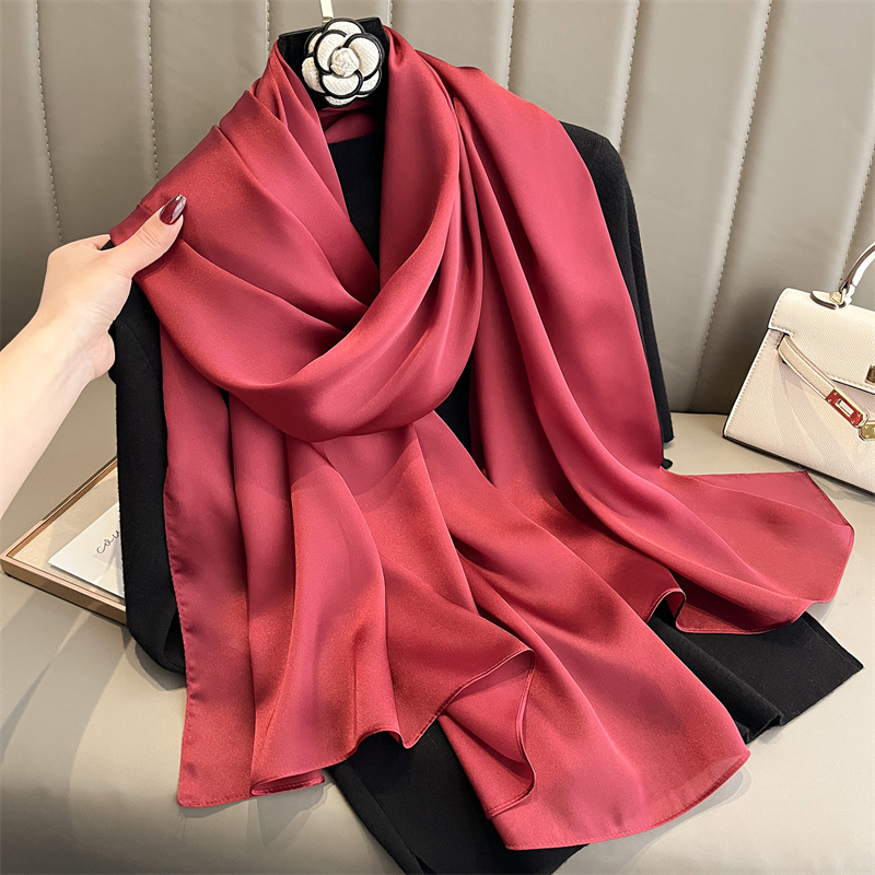 2024 럭셔리 브랜드 봄 대형 긴 파시미나 여성 스카 - Silk Neck Scarf 리뷰 및 가격