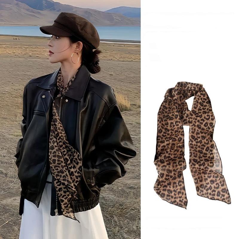 폴카 도트 꽃무늬 프린트 실크 스카프 얇은 넥 스카프  - Silk Neck Scarf 리뷰 및 가격